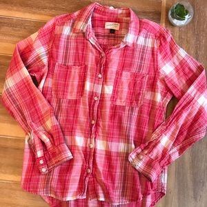 🔥 Universal Thread Plaid Button Down